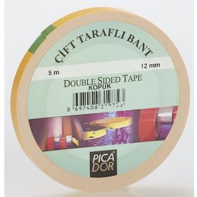 Picador 4300 19 mm 5 m Köpük Çift Taraflı Bant