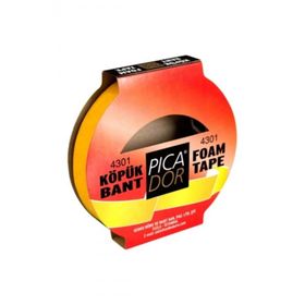 Picador 4301 25 mm X 5 mt Çift Taraflı Köpük Bant