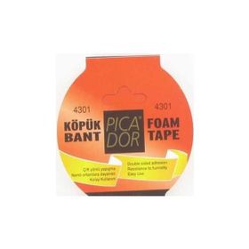 Picador 4301 5 m 19 mm Çift Taraflı Köpük Bant