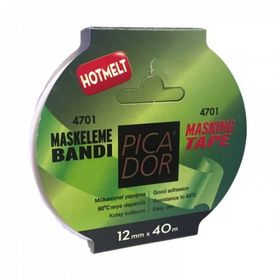 Picador 4701 Askılı 12 mm 40 m Maskeleme Bandı