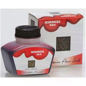 Picador 57 ml Kırmızı Dolma Kalem Mürekkebi