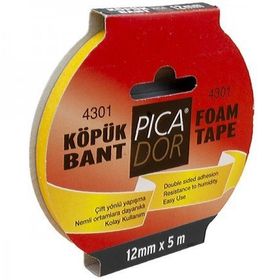 Picador 855 Mic. Askılı 12x5 m Çift Taraflı Köpük Bant