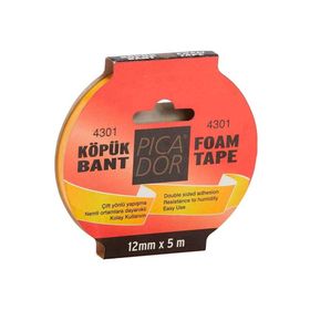 Picador 855 Mic. Askılı 12x5 m Çift Taraflı Köpük Bant