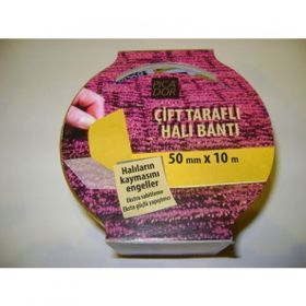 Picador KG-001 50 mm 10 m İnce Halı Kaydırmaz Çift Taraflı Bant