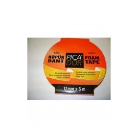 Picador Köpük Rulo Askılı 12 mm 5 m 4301 Çift Taraflı Bant