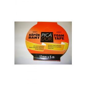 Picador Köpük Rulo Askılı 12 mm 5 m 4301 Çift Taraflı Bant