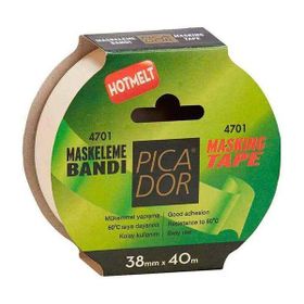 Picador KP-007 38 mm x 40 mt Hotmelt Maskeleme Bandı