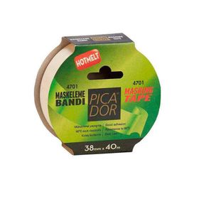 Picador KP-007 38 mm x 40 mt Hotmelt Maskeleme Bandı