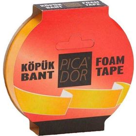 Picador Taraflı 19x50 m Force Çift Köpük Bant
