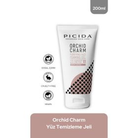 Picida Orchid Charm 200 ml Arındırıcı/Aydınlatıcı ve Besleyici Orkide ve Centella Özlü Yüz Temizleme Jeli