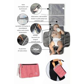 Picky Baby Kırmızı Alt Açma Bakım Çantası