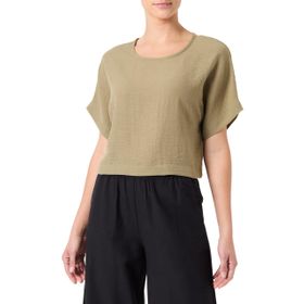 Pieces Pcmaddie Ss Top Yeşil Deep Lichen Green Kadın T-shirt