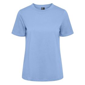 Pieces Pcria SS Solid Tee Noos Bc Hydrangea Kadın T-shirt