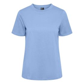 Pieces Pcria SS Solid Tee Noos Bc Hydrangea Kadın T-shirt
