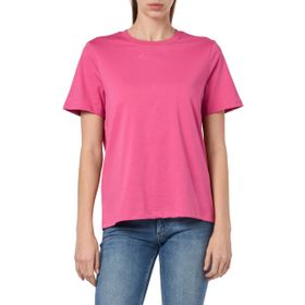 Pieces Pcria Ss Solid Tee Noos Bc Ibis Rose Kadın T-shirt