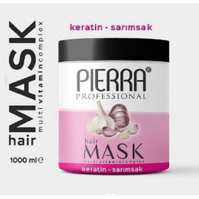 Pierra Keratin Sarımsak 1000 ml Saç Bakım Maskesi