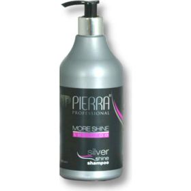 Pierra Professional Silver 500 ml Shine Mor Şampuan