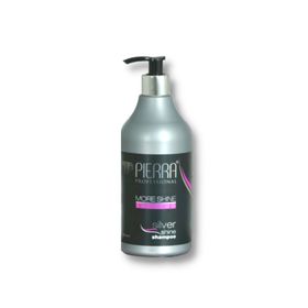 Pierra Professional Silver 500 ml Shine Mor Şampuan