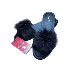 Pierre Cardin 0015 Tüylü Ponponlu Çeyiz Kadın Terlik