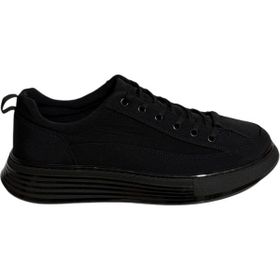 Pierre Cardin 023003 Siyah Erkek Casual Saten Ayakkabı