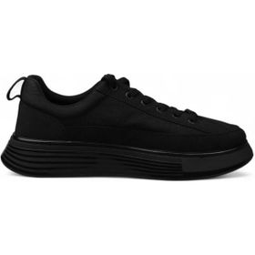 Pierre Cardin 023003 Siyah Erkek Casual Saten Ayakkabı