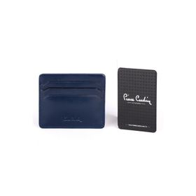 Pierre Cardin 046 Deri Lacivert Erkek Kartlık