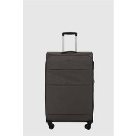 Pierre Cardin 04PC4200 Kahve Ultra Light Hafif Lüx Kumaş Büyük Boy Valiz