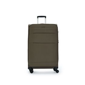 Pierre Cardin 04PC4200 Kahve Ultra Light Hafif Lüx Kumaş Büyük Boy Valiz