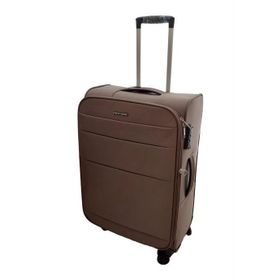Pierre Cardin 04PC4200 Kahve Ultra Light Hafif Lüx Kumaş Orta Boy Valiz