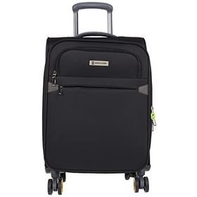 Pierre Cardin 04PC6000-01-S Siyah Çekçekli Kumaş Valiz