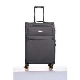 Pierre Cardin 04PC6000-02-ANT Antrasit Çekçekli Kumaş Valiz