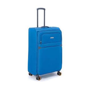 Pierre Cardin 04PC6000 Mavi Ultra Light Hafif Lüx Kumaş Büyük Boy Valiz
