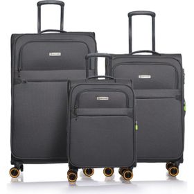 Pierre Cardin 04PC6000-SET Antrasit Unisex 3'lü Set Bavul