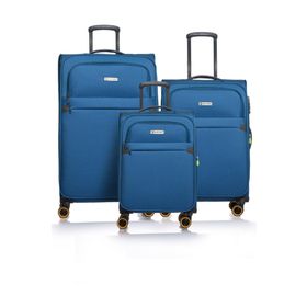 Pierre Cardin 04PC6000-SET Mavi Unisex 3 Lü Set Bavul