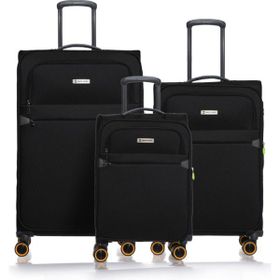 Pierre Cardin 04PC6000-SET Siyah Unisex 3'lü Set Bavul