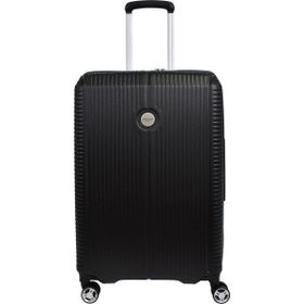 Pierre Cardin 04PC6500-02-S Siyah Çekçekli Sert Valiz