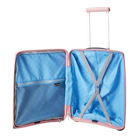 Pierre Cardin 04PC7060-02-PD Pudra 38x63x26 cm Çekçekli Sert Unisex Valiz