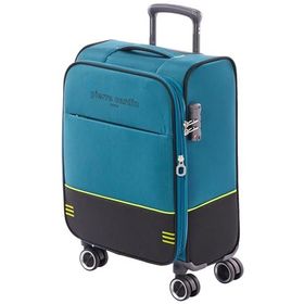 Pierre Cardin 04PC8200-01-PT Petrol Kabin Boy Kumaş Valiz