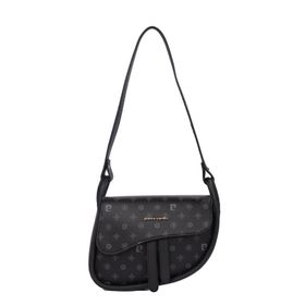 Pierre Cardin 05PC24K819-MN Siyah Monogram Kadın Omuz Çantası