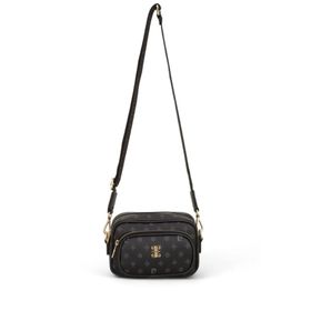 Pierre Cardin 05PC24Y531-MN Monogram Siyah Kadın Çapraz Askılı Çanta