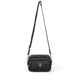 Pierre Cardin 05PC24Y531-MN Monogram Siyah Kadın Çapraz Askılı Çanta