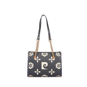 Pierre Cardin 05PC25Y10504-BMN Monogram Lacivert Kadın Omuz Çantası