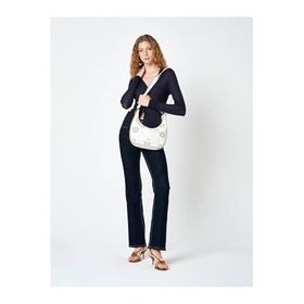 Pierre Cardin 05PC25Y10505-BMN Monogram Beyaz Kadın Omuz Çantası