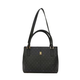 Pierre Cardin 05PO22K1592 Siyah Monogram Kadın Omuz Çantası