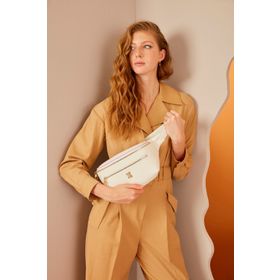 Pierre Cardin 05PO22Y1542 Beyaz Kadın Bel Çantası