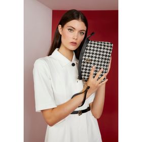 Pierre Cardin 05PO22Y1547 Lüx Soft Asos Siyah Kadın Portföy Clutch Çanta