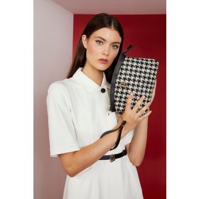 Pierre Cardin 05PO22Y1547 Lüx Soft Asos Siyah Kadın Portföy Clutch Çanta