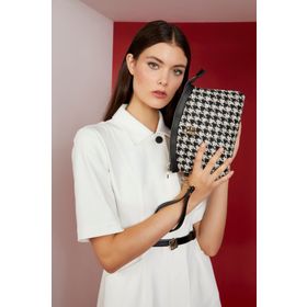 Pierre Cardin 05PO22Y1547 Lüx Soft Asos Siyah Kadın Portföy Clutch Çanta