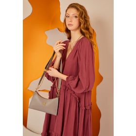 Pierre Cardin 05PO22Y1565 Gri Kadın Omuz Çantası