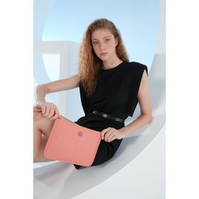 Pierre Cardin 05PO23Y1713 Hasır Mercan Kadın Omuz Çantası